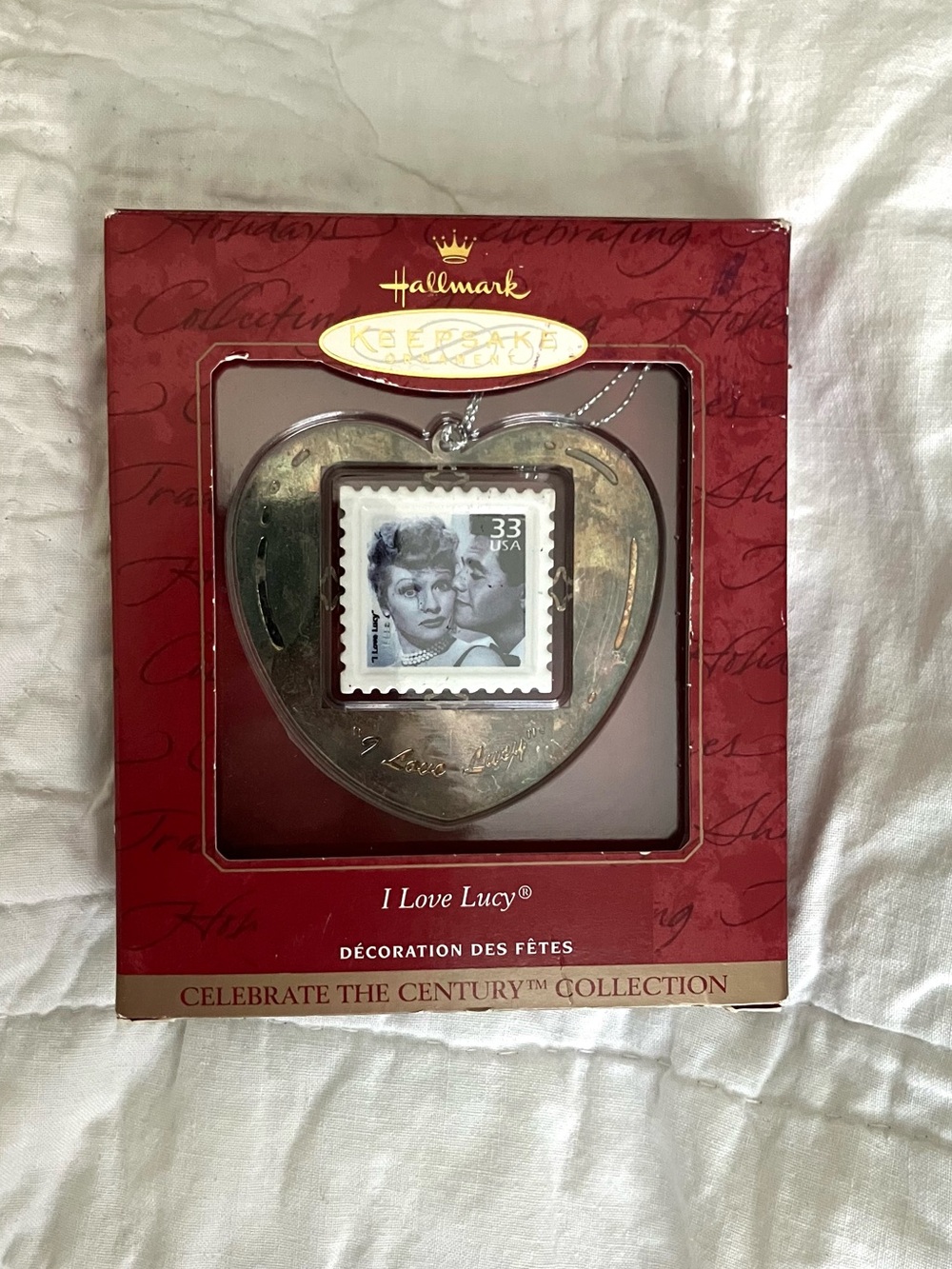 Vintage I love Lucy Hallmark Keepsake Ornament Rare Collectible